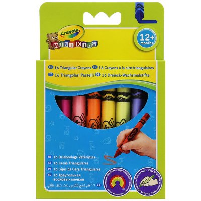 Crayola trojhranné voskovky 16ks – Zboží Dáma