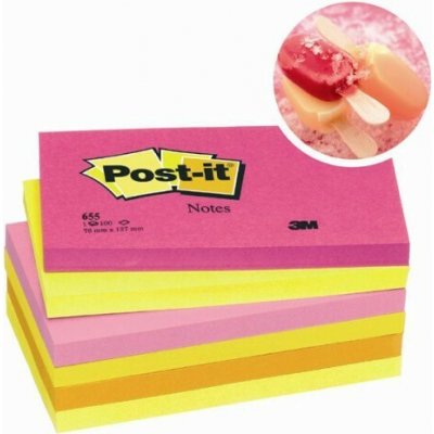 Bloček samolepicí 3M 655 tutti frutti 76x127 mm – Hledejceny.cz