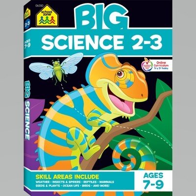 School Zone Big Science Grades 2-3 Workbook – Hledejceny.cz