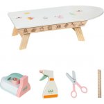 Aga4Kids Dětské dřevěné žehlicí prkno s příslušenstvím – Sleviste.cz