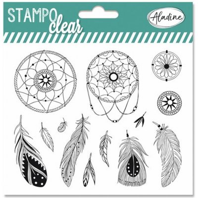Aladine Razítka gelová StampoClear Peříčka – Zbozi.Blesk.cz