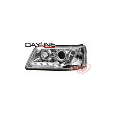 VW T5 03 Přední světla Devil eyes s LED denním svícením Optik | Zboží Auto