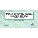 Tiskopis Baloušek Tisk ET220 Záznam o provozu vozidla nákladní dopravy alonž