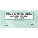 Baloušek Tisk ET220 Záznam o provozu vozidla nákladní dopravy alonž – Zboží Mobilmania