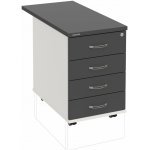 Hobis K 34 C P 80 4 zásuvky podél 80 cm bílá – Hledejceny.cz