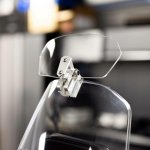 OXFORD plexi deflektor nastavitelný na štít průhledný (CLEAR) 260 x 125mm | Zboží Auto