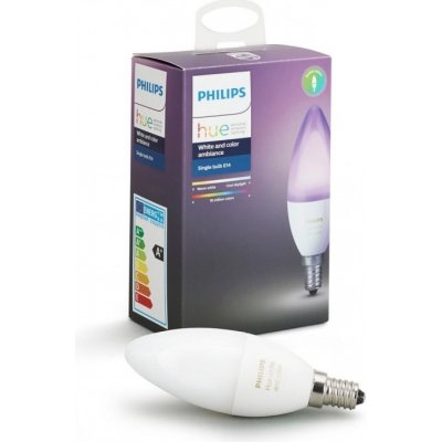 Philips Hue White and Color Ambiance 6,5W E14 – Zboží Živě