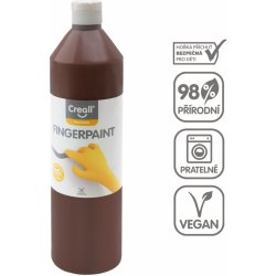 Creall prstová barva Happy Ingredients 750 ml hnědá