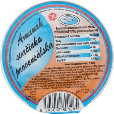 Country Life Svačinka provensálská 120 g AMUNAK 120 g – Zboží Mobilmania