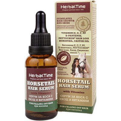 Herbal time sérum na vlasy přesličkou a vytaminy 30 ml – Hledejceny.cz