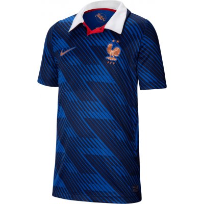 Nike Dri-FIT France Stadium Home 2026 Kids modrá – Hledejceny.cz