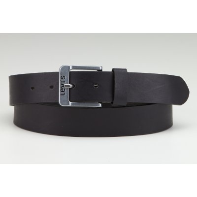 Levi's kožený pásek 77134-0611 černá – Zboží Dáma