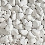 Zafido (distributor) Okrasné valounky Bianco Carrara 25 - 40 mm 25 kg – Zboží Dáma