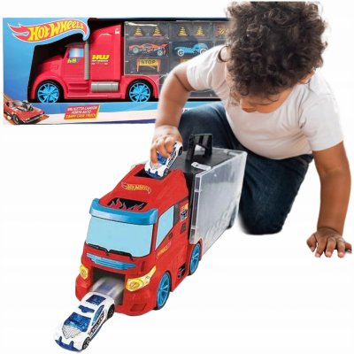 Mattel Hot Weels od Mattel CDJ19 nákladní kamión + 3 autíčka