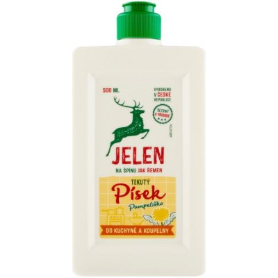 Jelen tekutý písek do koupelny a kuchyně Pampeliška 500 ml