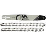 CATA Vodící lišta na řetězové pily 38 cm a 2 řetězy 15" 64 1,5mm 0,325" M86668 – Zbozi.Blesk.cz