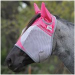 CASHEL Crusader Maska Fly Mask with Ears Pink – Sleviste.cz