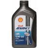 Motorový olej Shell Advance Ultra 4T 15W-50 1 l