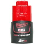 Milwaukee M12B2 12V/2.0Ah REDLITHIUM-ION 4932430064 – Zboží Dáma