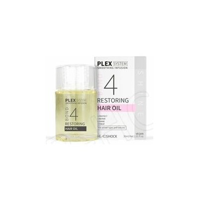 Headshock Plex System 4 Restoring olej na vlasy 30 ml 17694 – Hledejceny.cz