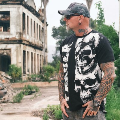 Yakuza pánské triko Mouth Regular 26005 black – Zbozi.Blesk.cz