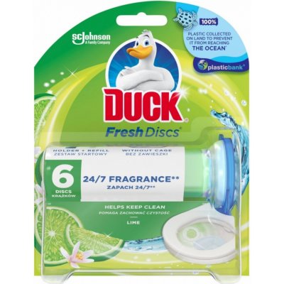 Duck Fresh Discs čistič WC Limetka 36 ml – Hledejceny.cz