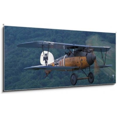 Obraz 1D panorama - 120 x 50 cm - World War I fighter První bojovník z první světové války