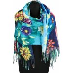 Módní dámská šála Winifre květy 3 – Sleviste.cz