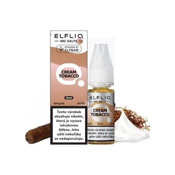 ELF LIQ Cream Tobacco 10 ml 10 mg