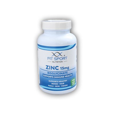 FitSport Nutrition Zinc 15mg bisglycinate 120 vege tablet – Hledejceny.cz