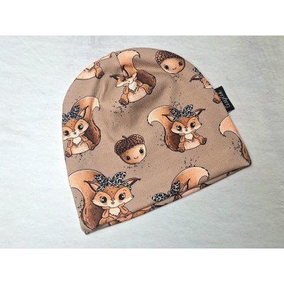 Lesejček Čepice s merinem Veverka – Zboží Mobilmania