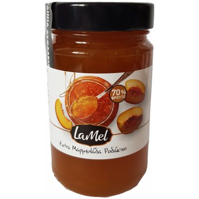 Meletiadis broskový džem extra 380 g – Zboží Dáma