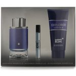 Montblanc Explorer Ultra Blue EDP 100 ml + EDP 7,5 ml + sprchový gel 100 ml dárková sada – Zboží Mobilmania