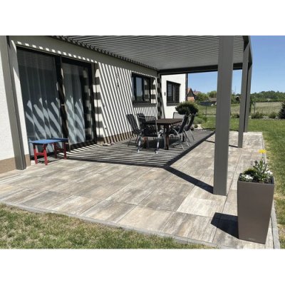 Semmelrock Zahradní dlaždice Elegant bílohnědočerná, 50 x 50 x 4 cm – Zboží Dáma Semmelrock Zahradní dlaždice Elegant bílohnědočerná, 50 x 50 x 4 cm – Zboží Dáma