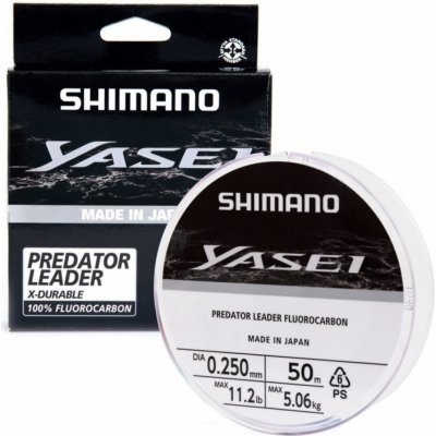 Shimano Yasei Fluoro Leader Clear 50m 0,20mm 3,05kg – Zboží Mobilmania