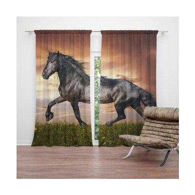 Závěs Friský kůň: 2ks 150x250cm – Hledejceny.cz
