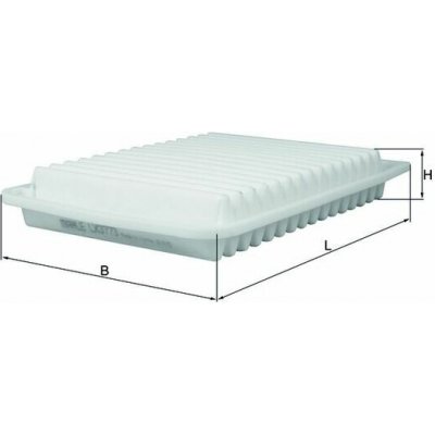 MAHLE ORIGINAL Vzduchový filtr LX3773 – Hledejceny.cz