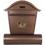 Garlist SKV-001 Poštovní schránka bronz – Hledejceny.cz
