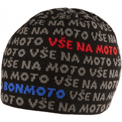 Bonmoto Logo čepice black/grey – Hledejceny.cz