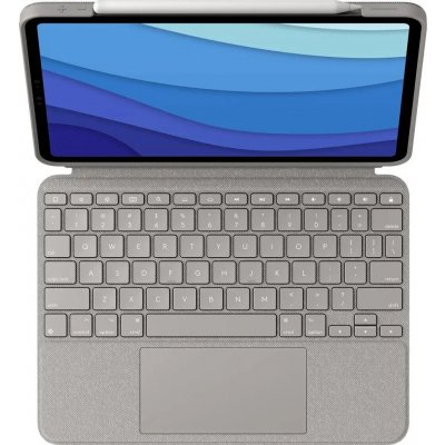 Logitech Combo Touch for iPad 11 1st 2nd and 3rd generation 920-010256 SAND – Zboží Živě