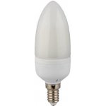 MAX LED LED žárovka E14 C30 12 SMD 5W teplá bílá 20106 – Hledejceny.cz