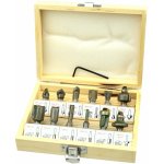 Geko Sada tvarových fréz na dřevo 12ks G01200 – Zboží Mobilmania