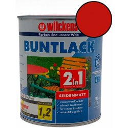 Wilckens Buntlack 2v1 0,75 l červená