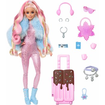 Barbie Extra v oblečku do sněhu