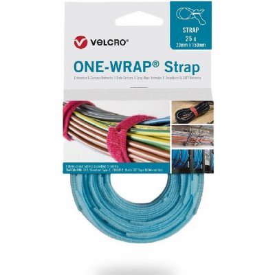 VELCRO® Zubehör Kabel Popruh se suchým zipem tyrkysová 1 ks – Hledejceny.cz