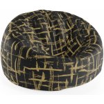 Sablio sedací vak Cocoon zlaté malování 115 x 75 cm x 45 cm – Hledejceny.cz