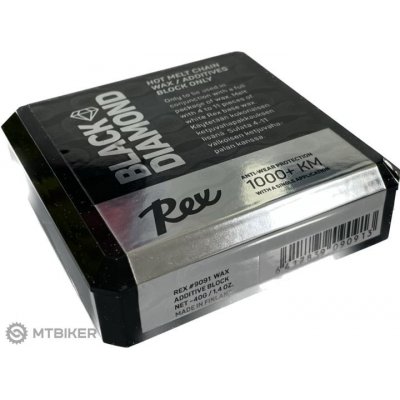 Rex Black Diamond Hot Wax samostatná černá kostka aditiva, 40 g