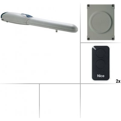 Nice Wingo 2024 K1 - sestava pohonu a příslušenství, pro 1-křídlové brány do 2 m průjezdu a 400 kg KN-WINGO2024-K1 – Hledejceny.cz