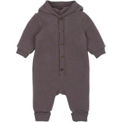 Merino overal na knoflíky hnědý Melange Denver Mikk Line – Sleviste.cz