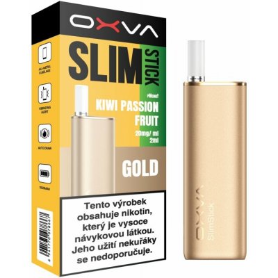 Oxva Slimstick 1500 mAh Kiwi Passion Fruit 20 mg Gold – Sleviste.cz